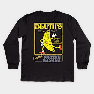 Bluth's Frozen Banana Kids Long Sleeve T-Shirt